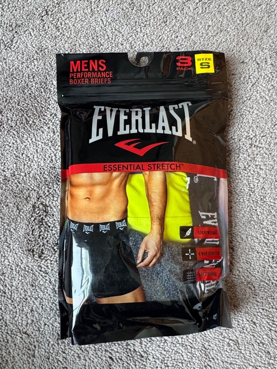Everlast Other - Everlast Men’s Boxer Briefs 3 Pack SIZE S Performance Breathable Stretch NWT